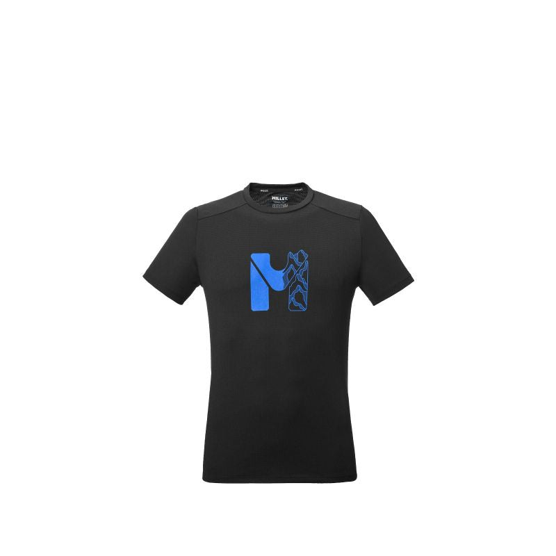 MILLET Kamet Map Ts Ss M black men's t-shirt