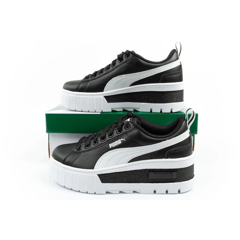 Puma Mayze women's sports shoes Sneakers platform black white fashionable In preparation Your Sports Performance