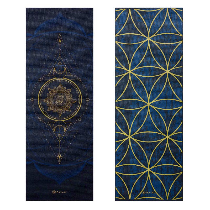 Double-sided yoga mat Gaiam Sun and Moon 6mm 63419 Accessories/Training equipment Your Sports Performance