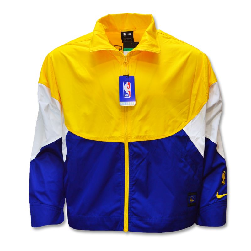 Women's Nike Performance NBA Golden State Warriors Windbreaker Jacket - AV0641-728 Nike