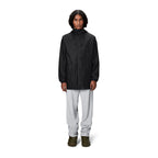 Rains CARGO LONG JACKET W3 12060 01 BLACK Clothing Your Sports Performance
