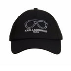 Karl Lagerfeld Paris Cap with Strapback Glasses Black - L5WH7946 blk Odzież/Czapki/Czapki z daszkiem Your Sports Performance