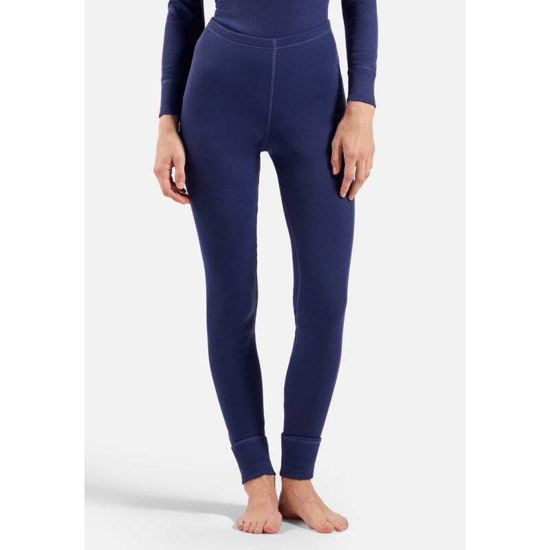 Odlo BL BOTTOM long ACTIVE WARM pants size S Blue Odzież militarna/Bielizna termoaktywna Your Sports Performance