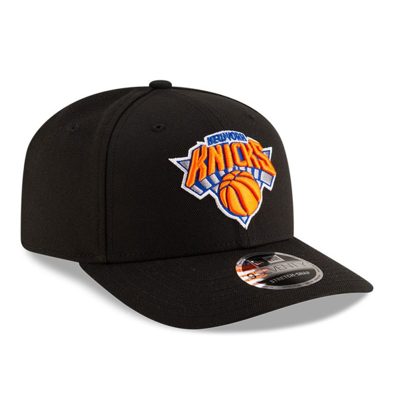 New Era 9SEVENTY New York Knicks NBA Team Black Stretch Snapback Cap - 60755449 Odzież/Czapki/Czapki z daszkiem Your Sports Performance