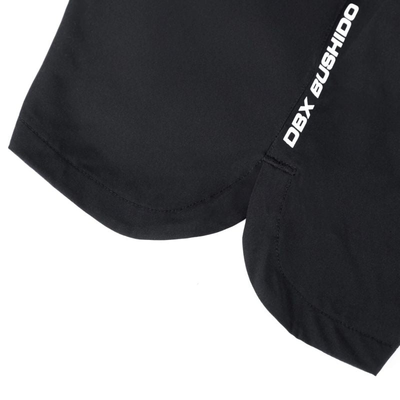 Black DBX Bushido MMA Shorts ODZIEŻ - Szorty treningowe Your Sports Performance