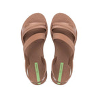 Ipanema shoes women's sandals Vibrant Sandal Fem fashionable comfortable brown rubber Ipanema