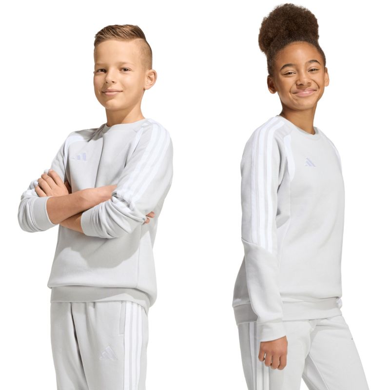adidas Tiro 26 League Sweat Crew gray kids' sweatshirt KF5823 To be categorized Your Sports Performance