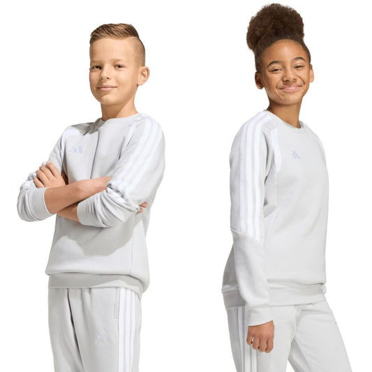 adidas Tiro 26 League Sweat Crew gray kids' sweatshirt KF5823 To be categorized Your Sports Performance