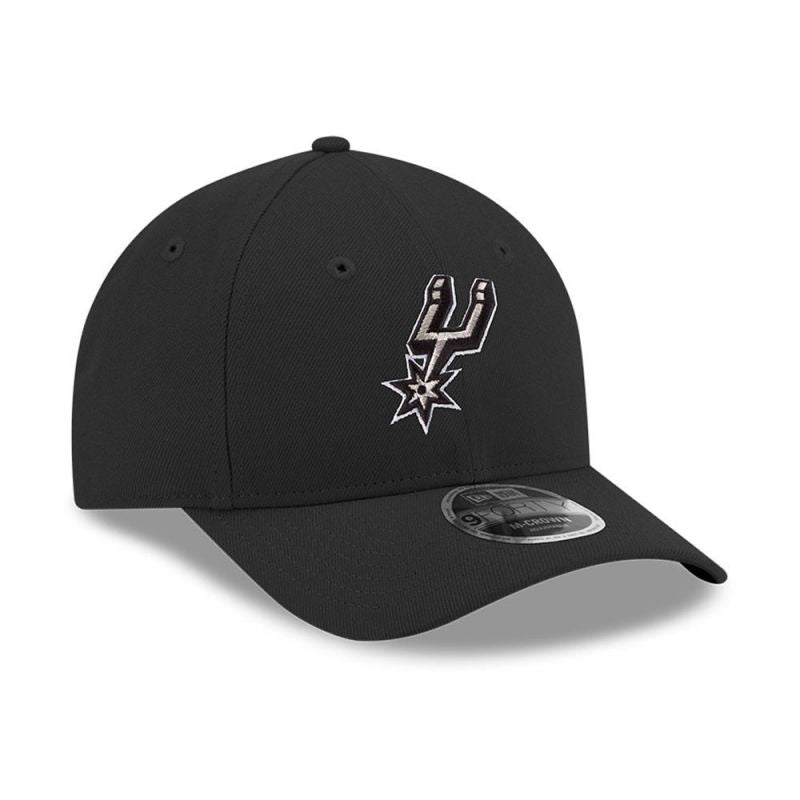 New Era 9FORTY NBA San Antonio Spurs Team M-Crown Black Snapback Cap - 60755485 Odzież/Czapki/Czapki z daszkiem Your Sports Performance