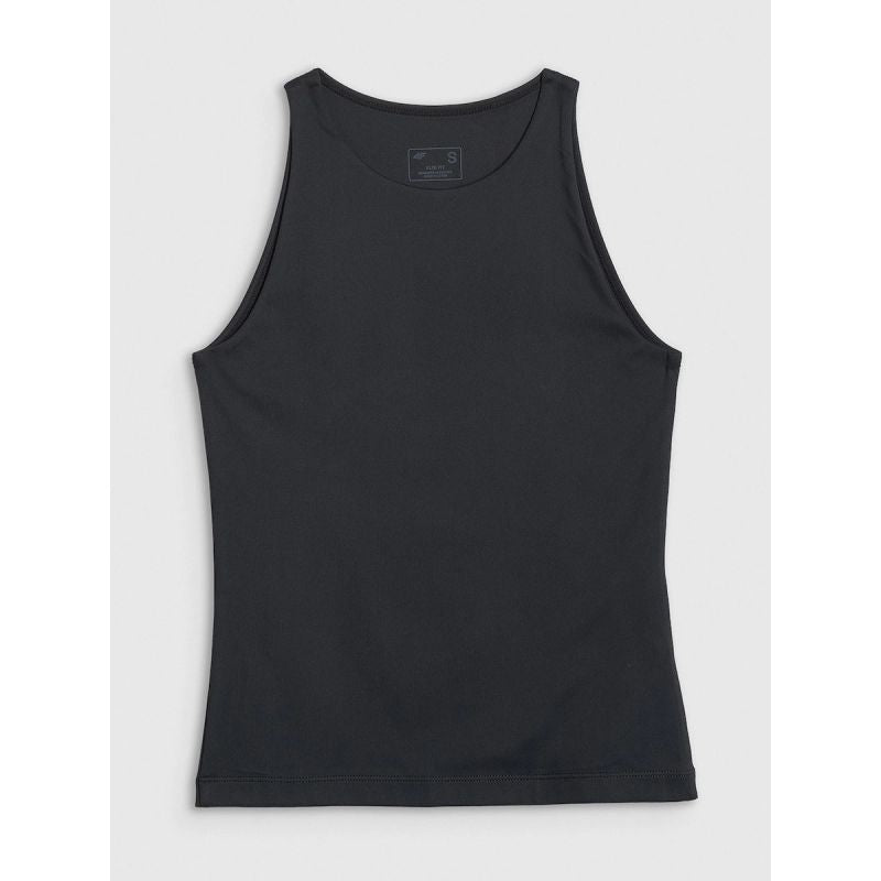 Women's sleeveless slim plain t-shirt 4F 4FRSS26TSLEF319-20S 4f