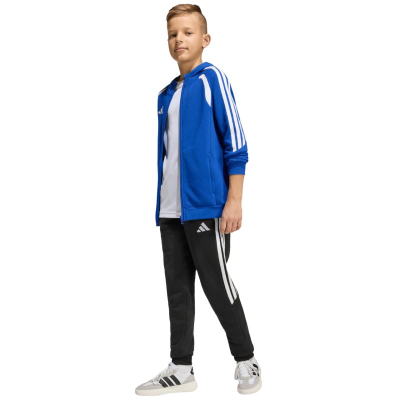 adidas Tiro 26 League Sweat Full Zip Hoodie for Kids Blue KF9102