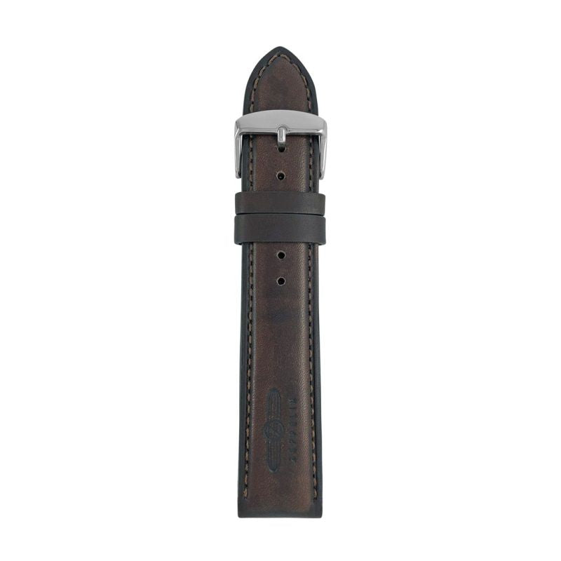 Zeppelin brown leather strap, 22 mm Akcesoria sportowe i turystyczne/Zegarki sportowe Your Sports Performance