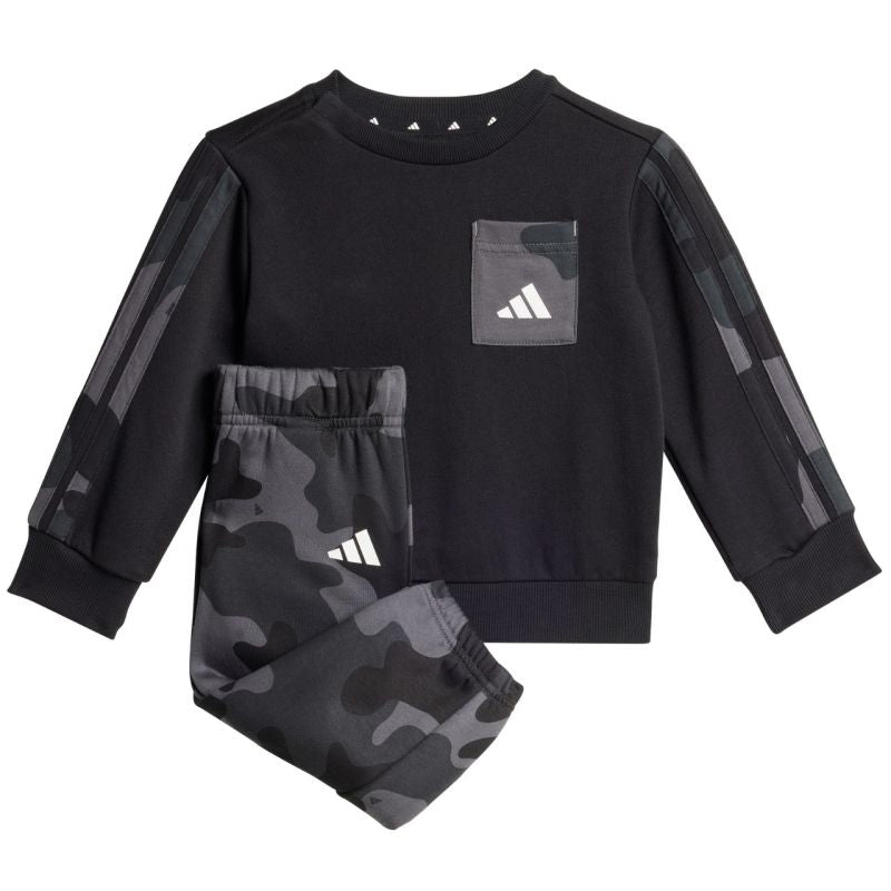 Adidas Infinity Camo FL Set Jr tracksuit JW2456 Clothing/Lifestyle Adidas