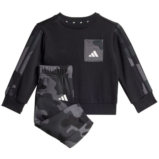 Adidas Infinity Camo FL Set Jr tracksuit JW2456 Clothing/Lifestyle Adidas