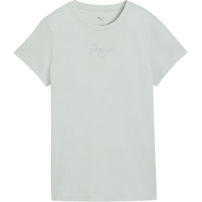 Women's Puma ESS Script Tee T-Shirt mint 691760 29