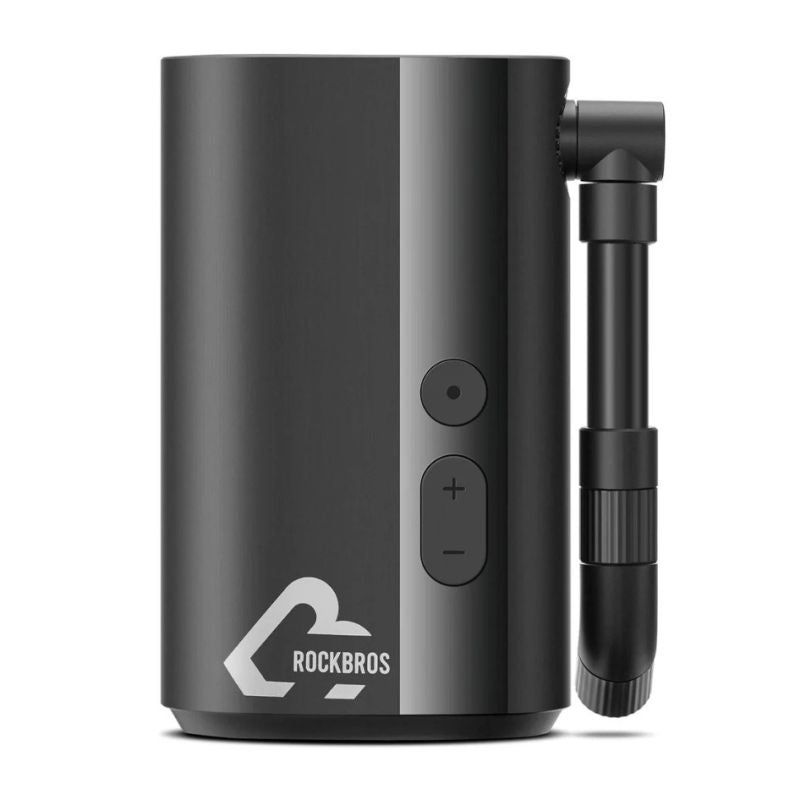 Rockbros Electric Bike Pump 150PSI Black Rockbros/Akcesoria Rowerowe/Pompki Rowerowe Your Sports Performance
