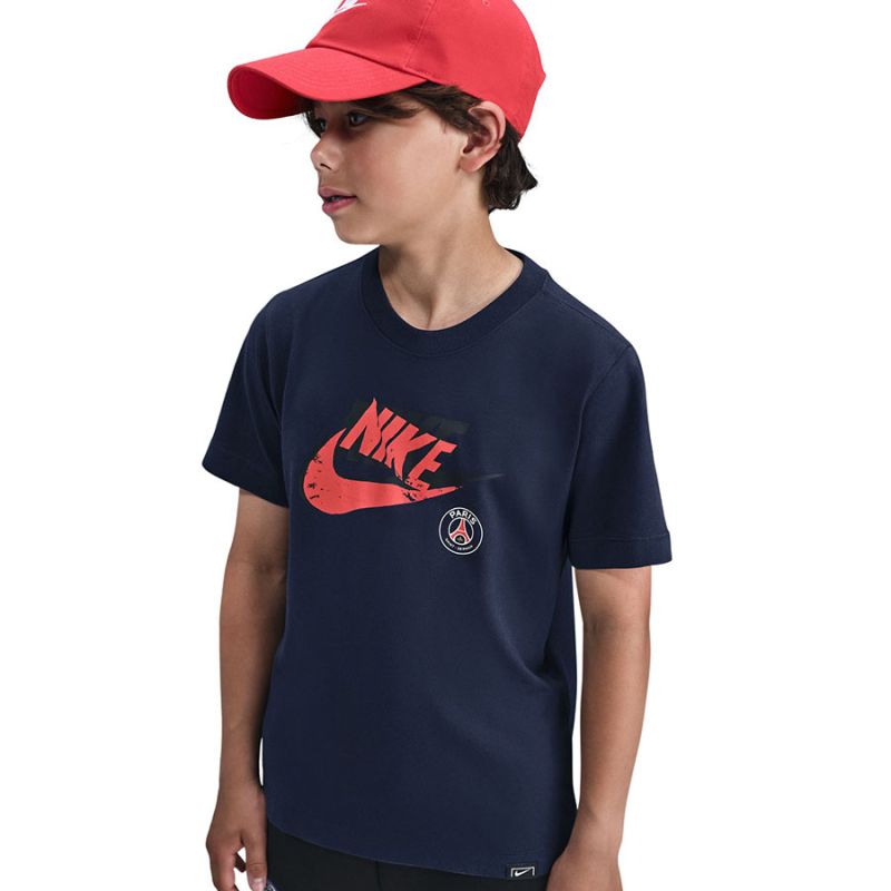 Nike PSG Crest Tee Junior HV4987-410 Clothing Your Sports Performance