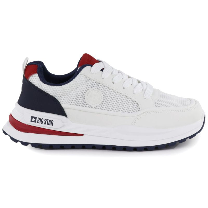 Men's white sports shoes Big Star TT174315 To be categorized Your Sports Performance