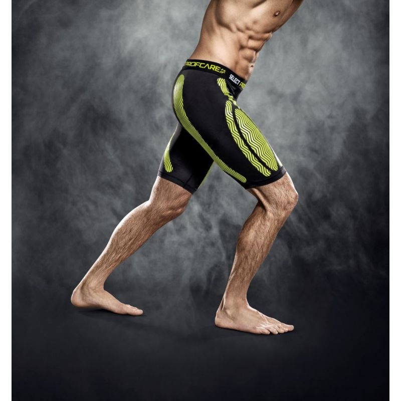 SELECT Compression Shorts 6407 kinesiological effect In preparation Your Sports Performance