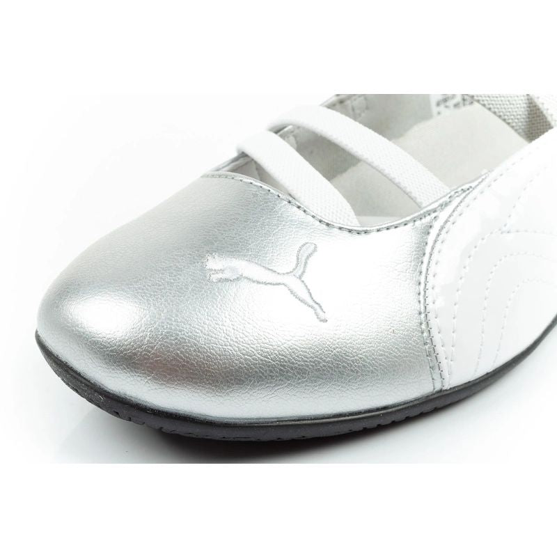 Puma women's sports shoes Speedcat Ballet silver ballet flats fashionable Puma