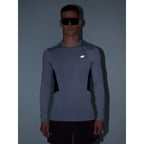 Men's quick-drying running longsleeve 4F 4FWAW24TFLOM252-27S *Kategoria tymczasowa Your Sports Performance