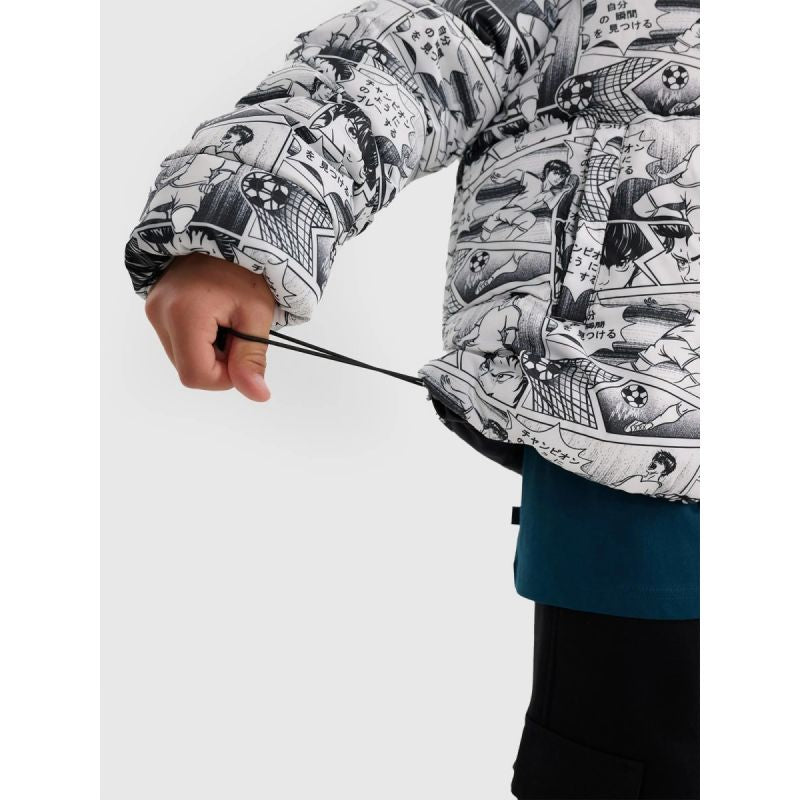 Boy's down jacket with synthetic filling 4F 4FJRAW25TDJAM0749-10A *Kategoria tymczasowa Your Sports Performance