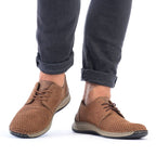 Rieker M RKR528 brown openwork leather shoes Footwear/Lifestyle Your Sports Performance
