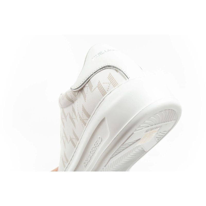 Karl Lagerfeld Kapri men's shoes sneakers natural leather white In preparation Your Sports Performance