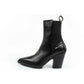 Karl Lagerfeld Cowboy Boots Women's Leather Cowboy Boots Black In preparation Your Sports Performance