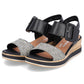 Leather wedge sandals Remonte W RKR646 Footwear/Lifestyle/Rieker Your Sports Performance