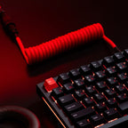 Glorious Gaming GLO-KB-ACC-CBL-COIL-CRED Keyboard/Mouse Cable Red 1.4m Kable i adaptery/Kable USB Your Sports Performance
