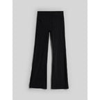 Women's striped leggings with flared legs 4F 4FRAW26TTIGF383-20S