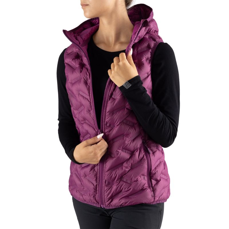 Viking Aspen Lady Women's Down Vest, Insulated, RDS, Purple (600/24/6633/4600) In preparation Your Sports Performance