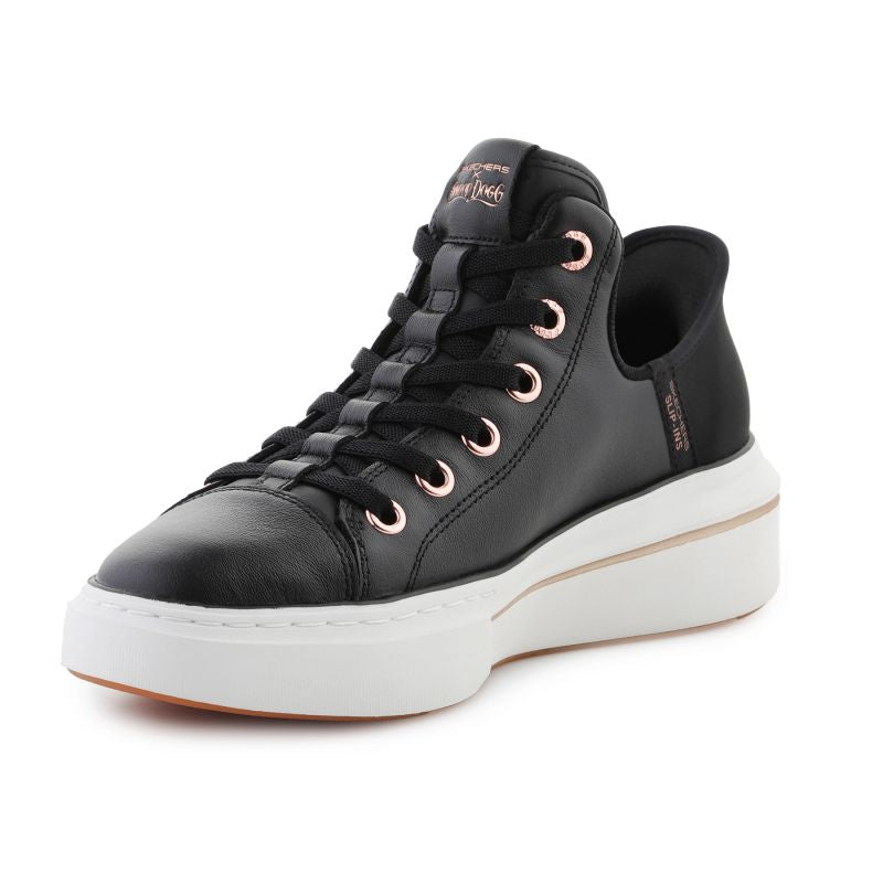 Skechers Slip-Ins: Snoop One - OG Leather W 186001-BLK Footwear/Lifestyle/Skechers Skechers