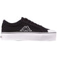 Kappa Boron Low PF black and white shoes W 243162 1110 Footwear/Lifestyle/Kappa Kappa