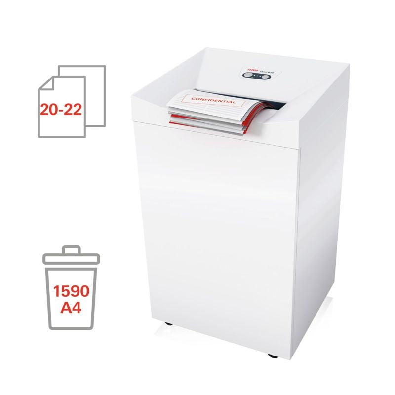 HSM Pure 630 Shredder, 130L 4.5x30 mm Urządzenia biurowe/Niszczarki Your Sports Performance