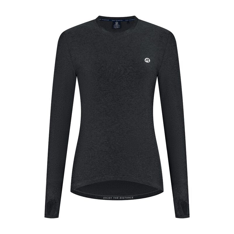 Rogelli DR ESSENTIAL running T-shirt black S Rogelli/Bieganie/Woman/Bluzy Your Sports Performance