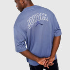 Men's Air Jordan Brooklyn Arch Logo T-shirt Blue - II2344-410