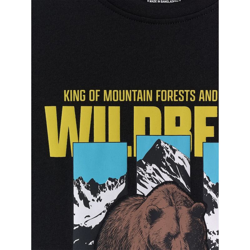 Boy's regular printed T-shirt 4F 4FJKAW26TTSHM4456-20S