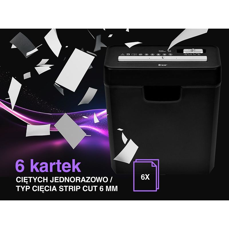 TRACER EDGY10L SHREDDER Urządzenia biurowe/Niszczarki Your Sports Performance