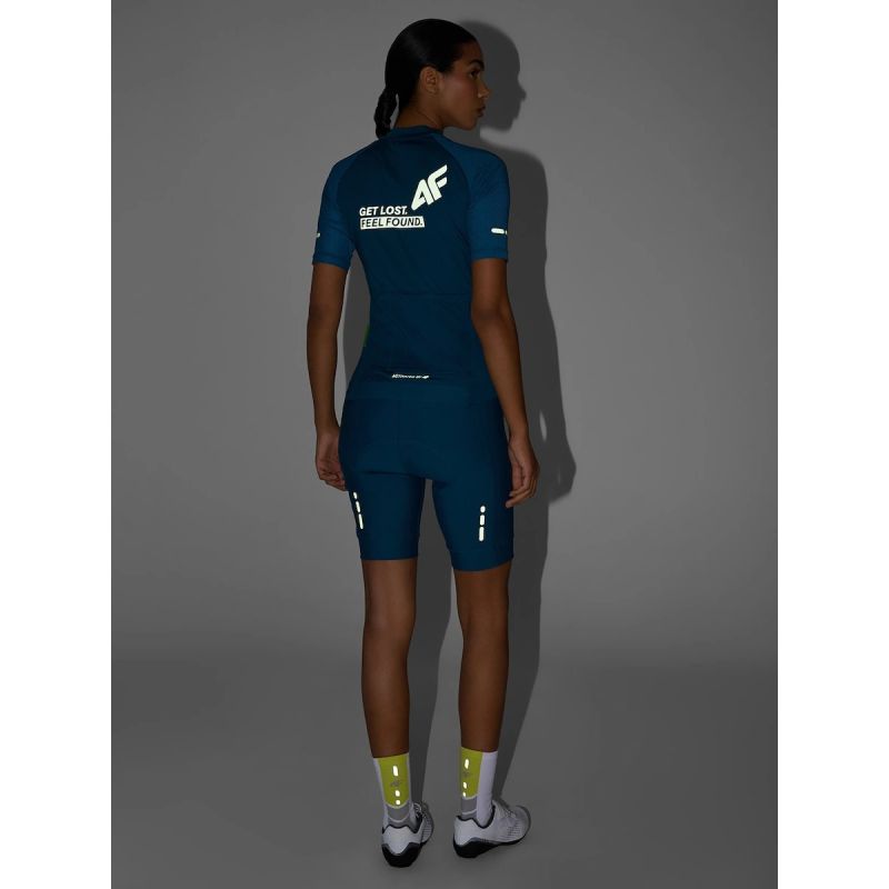 Women's cycling shorts with foam and gel pad 4F 4FRSS26TFSHF1733-20S 4f