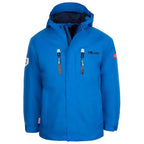 TrollKids Kids Sognefjord Jacket Pro azure blue/navy breathable raincoat (431-160) In preparation Your Sports Performance