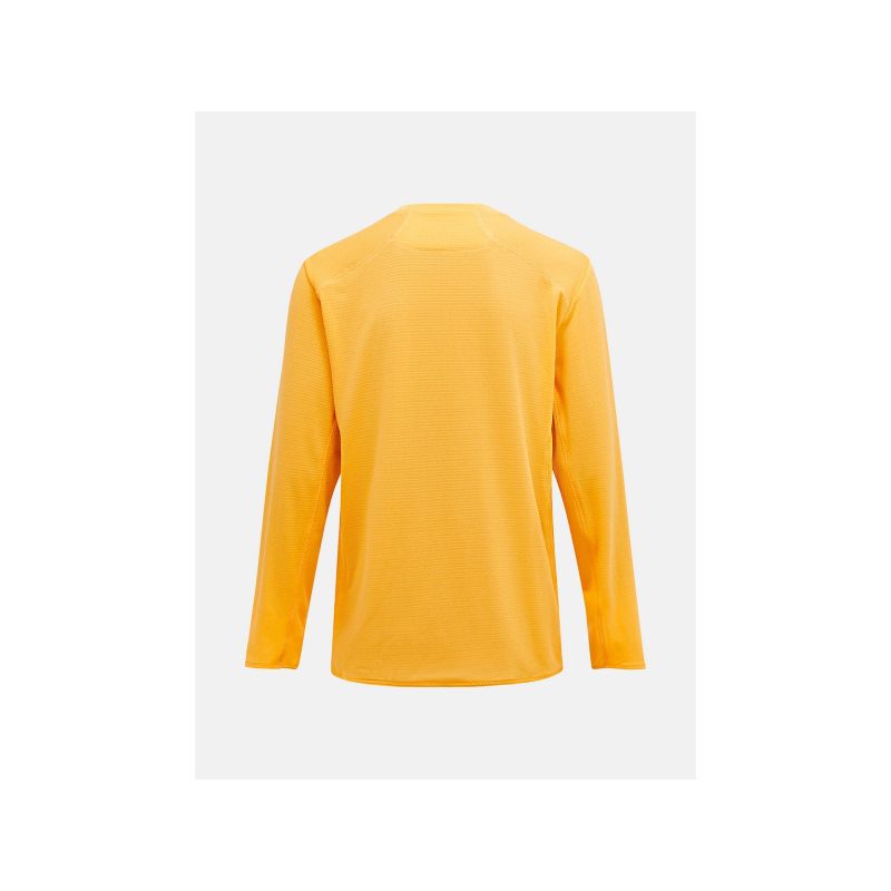 PEAK PERFORMANCE M Freelight Polartec Grid Crew, orange