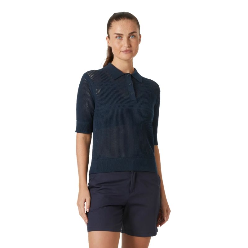 Helly Hansen Women's W Salt Knit Polo Shirt 34400 597 Helly Hansen