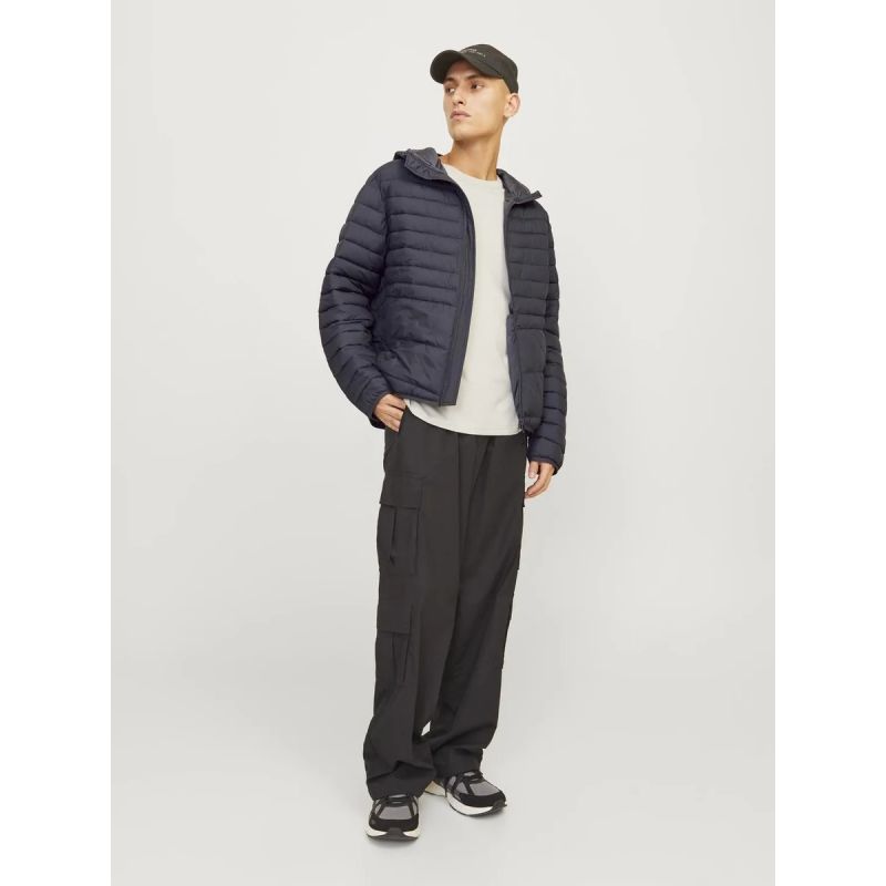 Jack&amp;Jones Jjestate Packable Puffer Hood Noos M 12256983ASPHALT Clothing/Outdoor/Jack & Jones Your Sports Performance