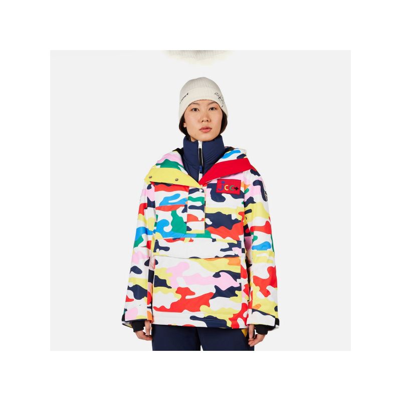 ROSSIGNOL W JCC VALTHOR JKT women's ski jacket, multicolor