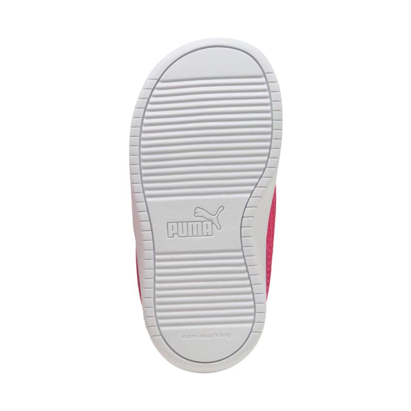 Puma Rickie Classic V Inf Children's Shoes White and Pink 394254 24