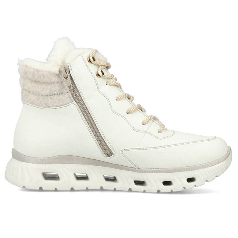 Rieker W RKR720 sports insulated boots white