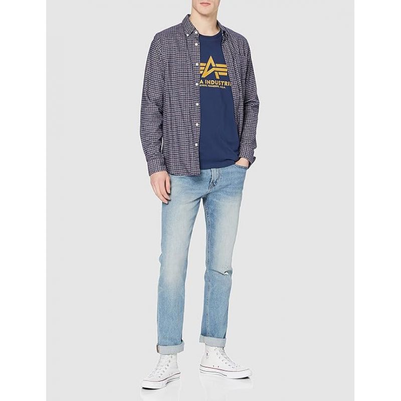 Alpha Industries Basic T-Shirt M 100501-435 Clothing/Outdoor/T-shirts with short sleeves/Alpinus Your Sports Performance