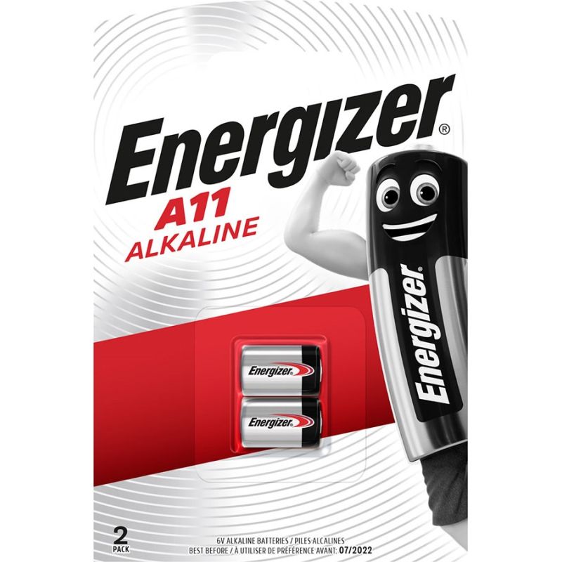 ENERGIZER SPECIALIST BATTERIES ALKALINE E 11A A11 6V 2 PIECES Baterie, akumulatorki i ładowarki/Baterie Your Sports Performance